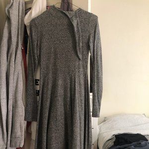 ZARA Dress with Bow at Neck, Brand New, Size S